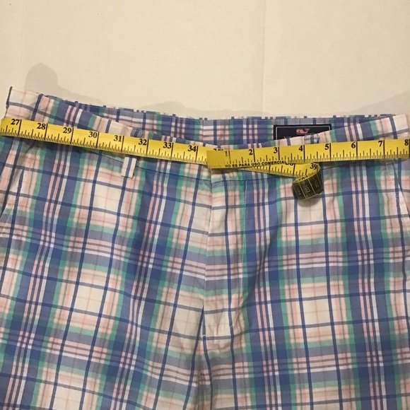 Vineyard Vines Men’s Breaker Plaid Shorts Multicolor - Picture 3 of 9